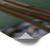 Funny Koala Bathroom Print, Reading Newspaper ポスター (角)