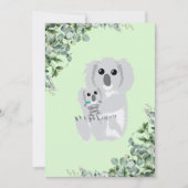 Funny Koala Mother’s Day シーズンカード (正面)