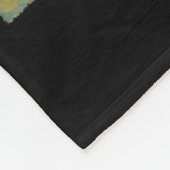 Funny Krampus Gingerbread Night Festive Creepy Hol フリースブランケット (角)