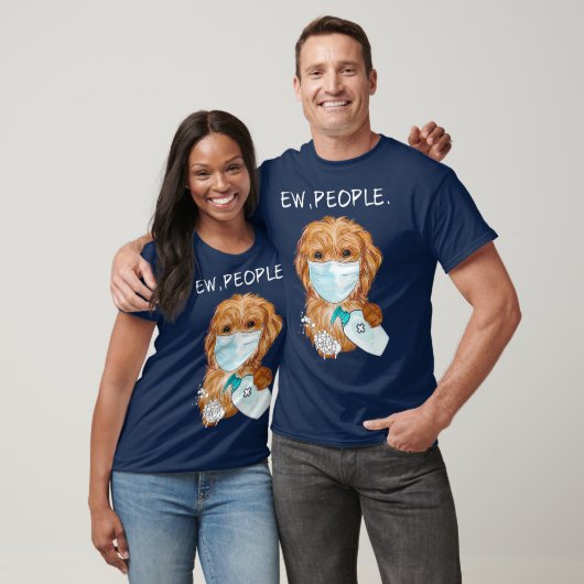 Funny Labradoodle Ew People Dog Lover Gift Tシャツ (ユニセックス)