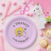Funny Ladies Birthday Party Paper Plates ペーパープレート (パーティー)