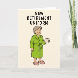 Funny Lady Retirement カード