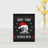 Funny Laughing Baby Ai Baby Meme Brainrot Ugly Chr カード (黄色い花)