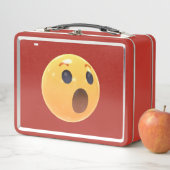 Funny Laughing Emoji Face メタルランチボックス (インサイチュ)