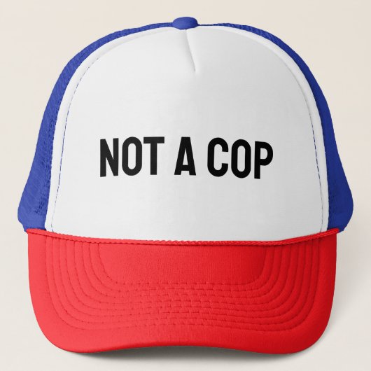 funny law enforcement disguise キャップ (正面)