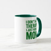 Funny Lawn Mowing Lover Quotes Mug Lawnmower Gift マグカップ (正面右)