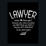 Funny Lawyer Definition ポスター<br><div class="desc">Funny Lawyer Definition</div>