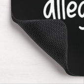 Funny Lawyer For Women Men Attorney Allegedly マウスパッド (コーナー)