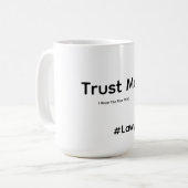Funny Lawyer Mug コーヒーマグカップ (正面左)