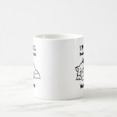 Funny Lazy Cat Coffee Mug | Custom I’m Awake コーヒーマグカップ (中央)