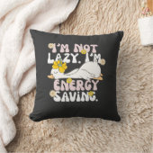 Funny Lazy Duck Pillow クッション (ブランケット)