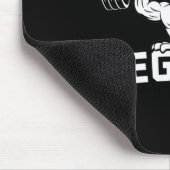 Funny Leg Day Thanksgiving Turkey Deadlifting Dead マウスパッド (コーナー)