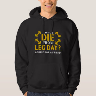 Funny Leg Day Workout Gym  パーカ