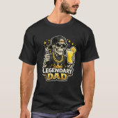 Funny Legendary Dad Lemonade Cool Skeleton  Tシャツ (正面)