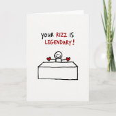 Funny Legendary Rizz Card カード (正面)