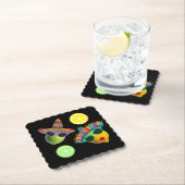 Funny Lemon Lime Party Fiesta  ペーパーコースター (インサイチュ)