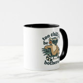 Funny Lemur Too Chill To Be Bothered Madagascar Ar マグカップ (正面右)