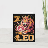 Funny Leo Birthday Quote Astrology Horoscope Gift  カード (正面)
