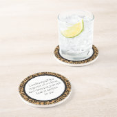 Funny Leopard Coaster コースター (側面)