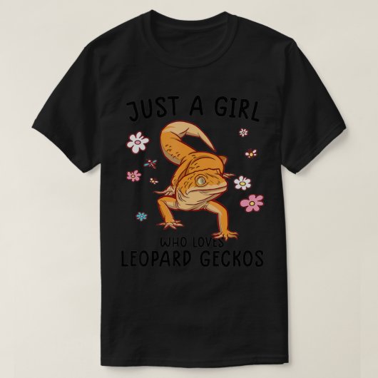 funny Leopard Gecko shirts lizard shirt Leopard Ge Tシャツ (デザイン正面)
