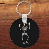 Funny Leopard Karate Mom Cheetah Graphic Women Gir キーホルダー (正面)