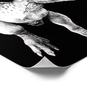 Funny Lets Eat Kids Punctuation Saves Lives Gramma ポスター (角)