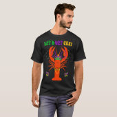 Funny Lets Get Cray Crawfish - New Orleans Funny M Tシャツ (正面フル)