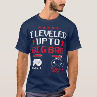 Funny Leveling Up To Big Bro 2023 Loading Future B Tシャツ