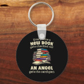 Funny Librarian Quote For Library Nerd キーホルダー (正面)