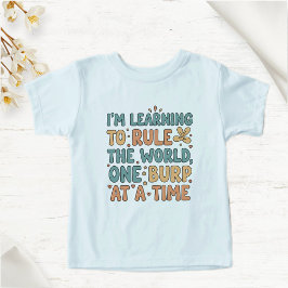 Funny Light Blue T-Shirt for Kids – Soft Cotton