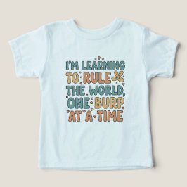 Funny Light Blue T-Shirt for Kids – Soft Cotton