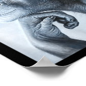 Funny Lion Monkey Meme Ragebait Meme Brainrot Gen ポスター (角)