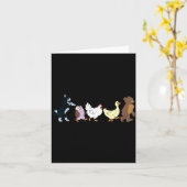 Funny Little Bear Birthday Graphic Y2k Bears Lover カード (黄色い花)