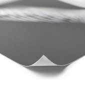 Funny Lizard Toilet Paper Roll Bathroom Print ポスター (角)