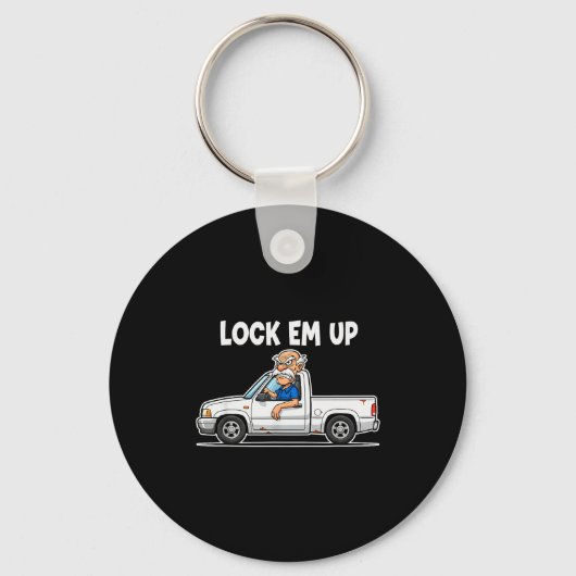 Funny Lock Em Up Private Property  キーホルダー (正面)