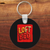 Funny loft bed speech costume  キーホルダー (正面)