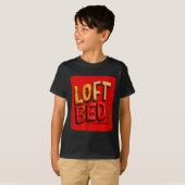 Funny loft bed speech costume  tシャツ (正面フル)