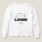 Funny Logic Code Mode On Programming T-Shirt (デザイン正面)