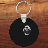 Funny Look Whos 50 Stylish 50th Birthday  キーホルダー (正面)