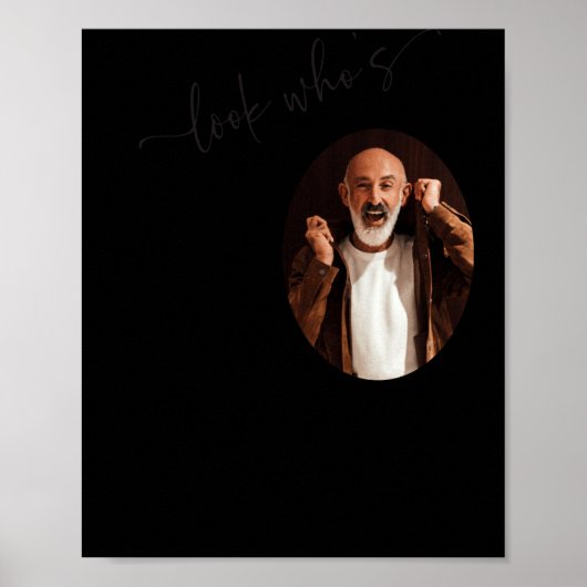 Funny Look Whos 60 Stylish 60th Birthday  ポスター (正面)