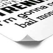 Funny Lord Give Me Patience Not Strength Or I'll N ポスター (角)