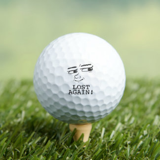 Funny Lost Ball Golf Ball – Golfer Humour Gift ゴルフボール