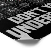 Funny Lot Design For Men Women Airplane Airline Lo ポスター (角)