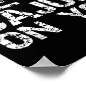 Funny Louisiana Cajun Quote Don't Make Me Go Cajun ポスター (角)