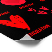 Funny Lsp Speech Language Pathologist Valentines  ポスター (角)