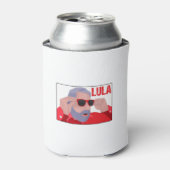 Funny Lula Meme with Sunglasses 缶クーラー (缶正面)