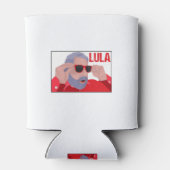 Funny Lula Meme with Sunglasses 缶クーラー (裏面)
