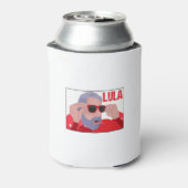Funny Lula Meme with Sunglasses 缶クーラー (缶裏面)