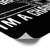 Funny Lumberjack I Don't Snore I Dream I'm A Chain ポスター (角)