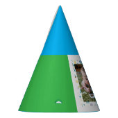 Funny Mad Baby Playing Cards パーティーハット (左)